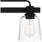 Quoizel Lydia Bath 4 Lights Matte Black LYD8634MBK - alternate 5